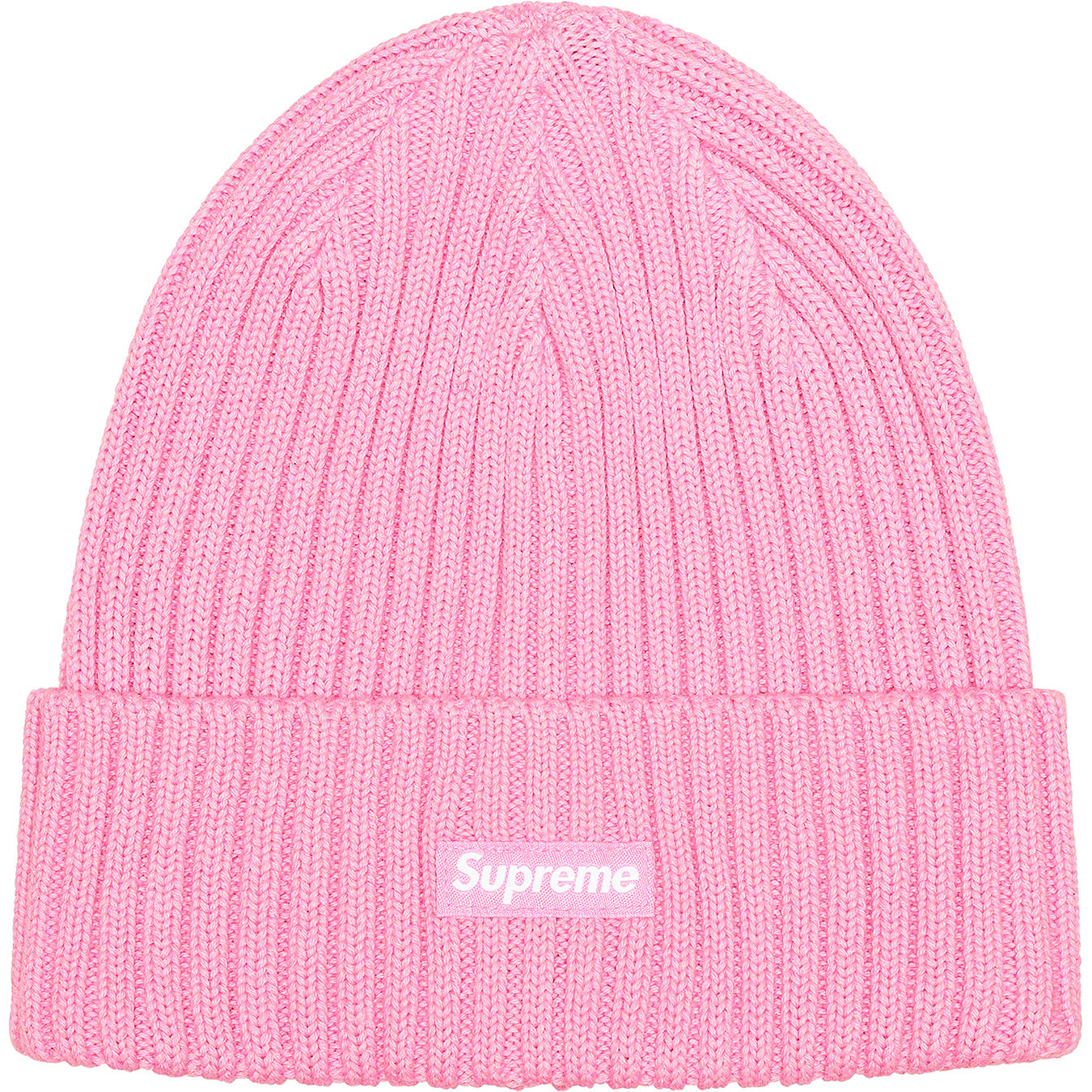 Supreme Overdyed Beanie Pink