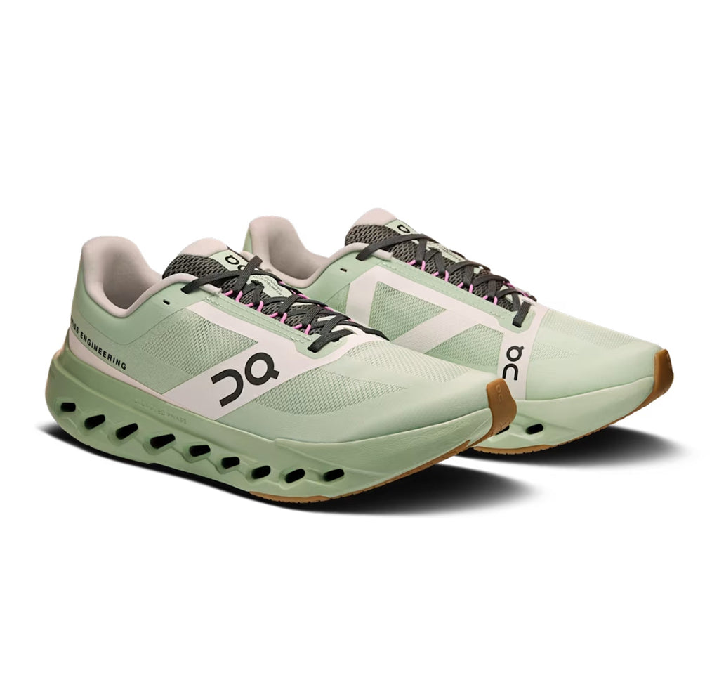 On Women's Cloudsurfer Next Z5 Mineral/Almond Running Shoes
