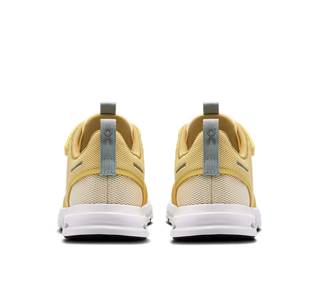 On Little Kids' Cloud Play Citrine/White Athletic Shoes