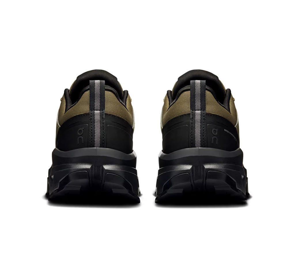 On Men's Cloudrock Low Waterproof Hunter/Black Hiking Shoes