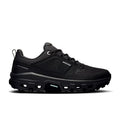 On Women's Cloudrock Low Waterproof Black Hiking Shoes