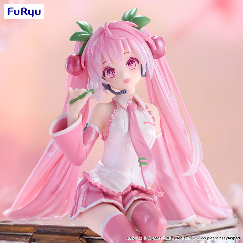 Hatsune Miku - Noodle Stopper Prize Figure - Sakura Miku 2024 Pearl Color ver.