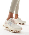 On Cloudmonster Moon Fawn Running Shoes