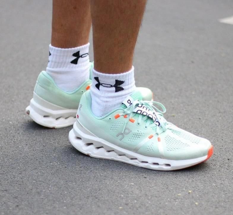 On Cloudsurfer Creek White Running Shoes