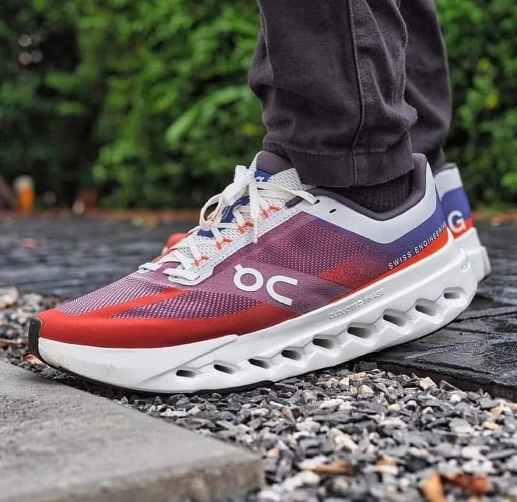 On Cloudsurfer Next Indigo Flame Running Shoes