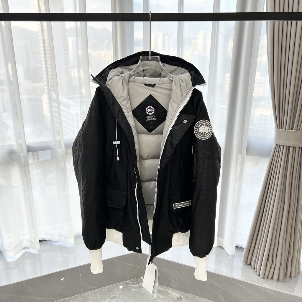 Canada Goose Hooded Puffer Jacket — front