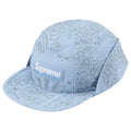 Supreme Reflective Bandana Sunshield Camp Cap Blue
