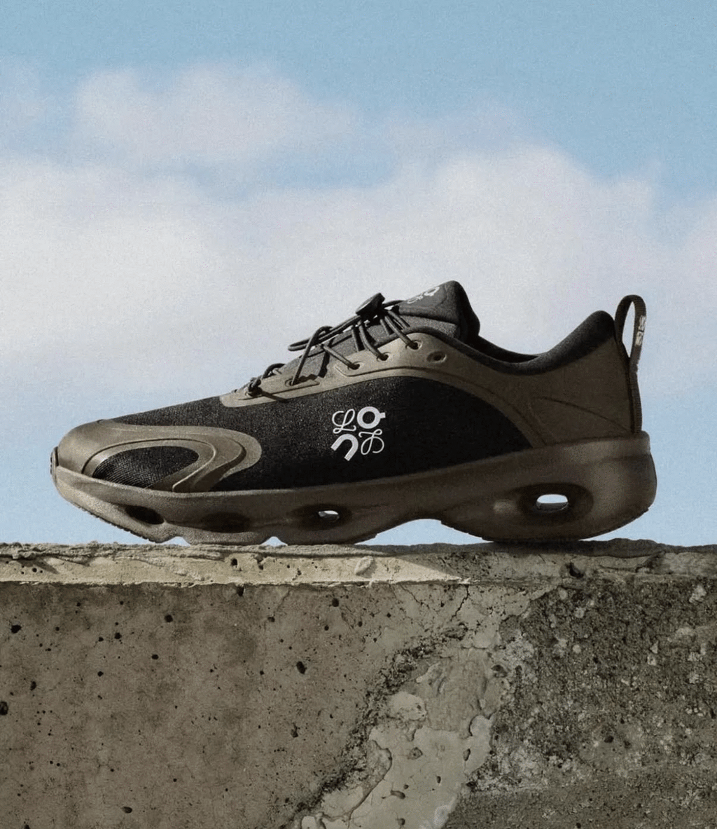 LOEWE x On Cloudsolo Dark Brown Black Lifestyle Sneakers