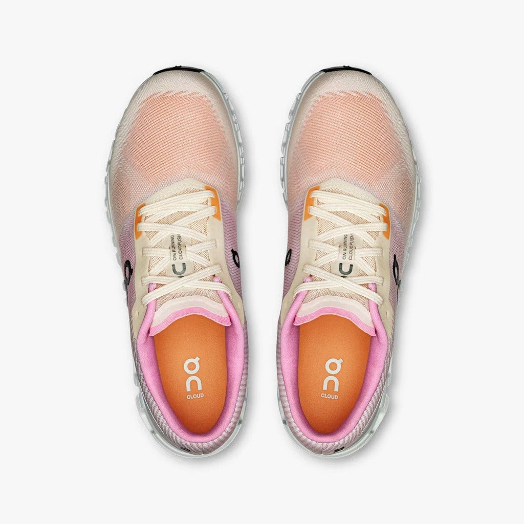 On Cloud 6 Push Tangerine Raspberry Lifestyle Sneakers
