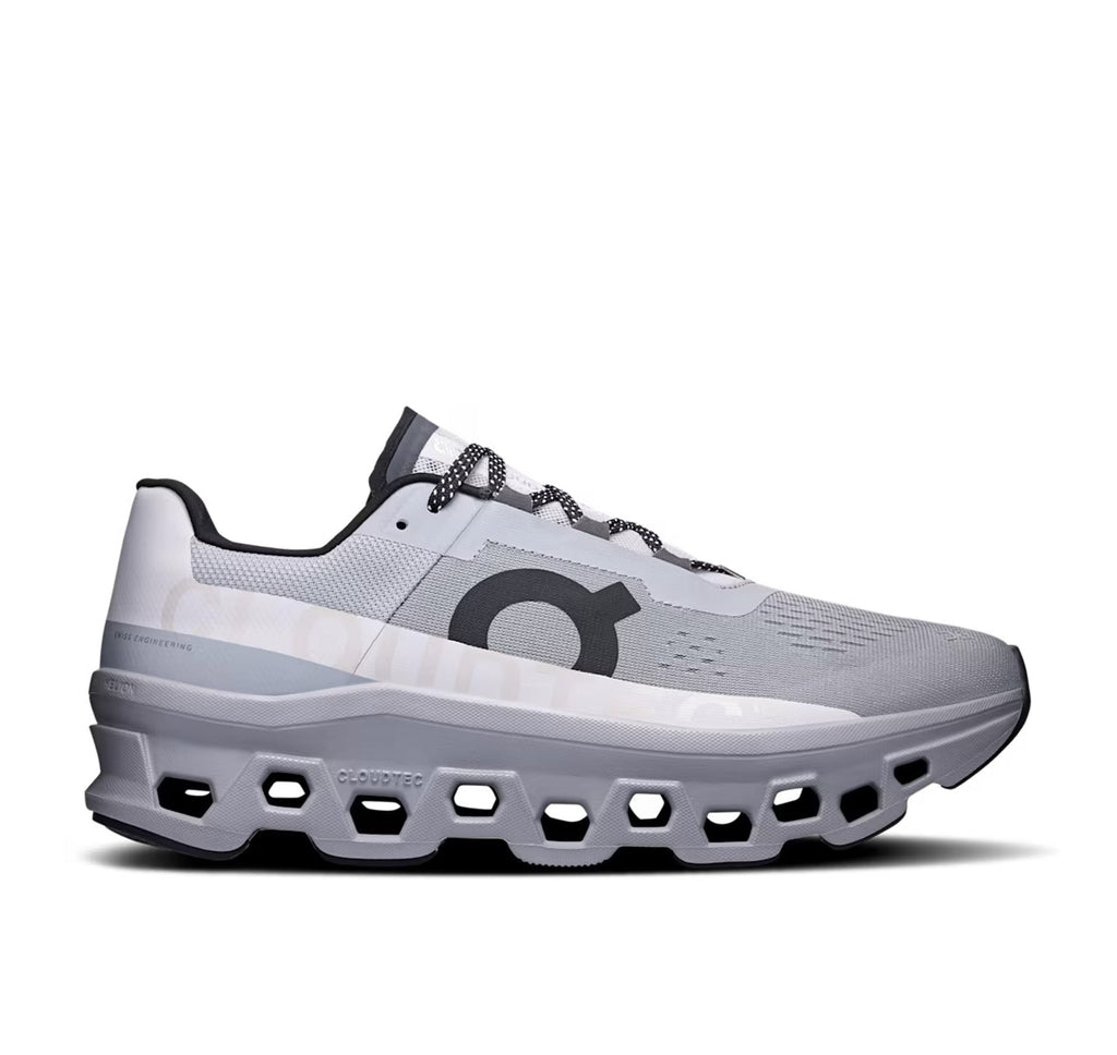 On Men's Cloudmonster Alloy/Silver Running Shoes