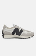 New Balance Kids' 327 Bungee Athletic Shoes - Silver Birch/Black